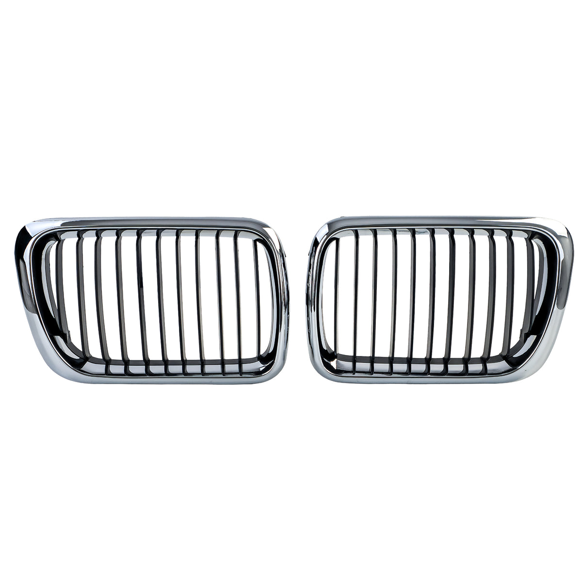 Griglia Sportiva Nera Cromo per BMW Serie 3 E36 Facelift 1996-2000