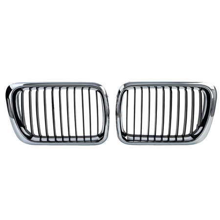 Griglia Sportiva Nera Cromo per BMW Serie 3 E36 Facelift 1996-2000