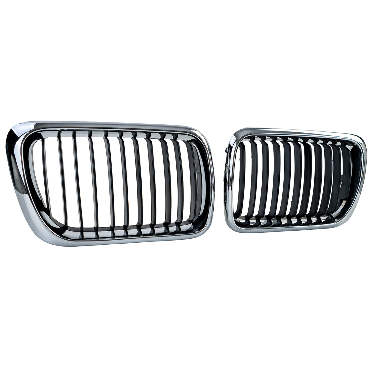 Griglia Sportiva Nera Cromo per BMW Serie 3 E36 Facelift 1996-2000