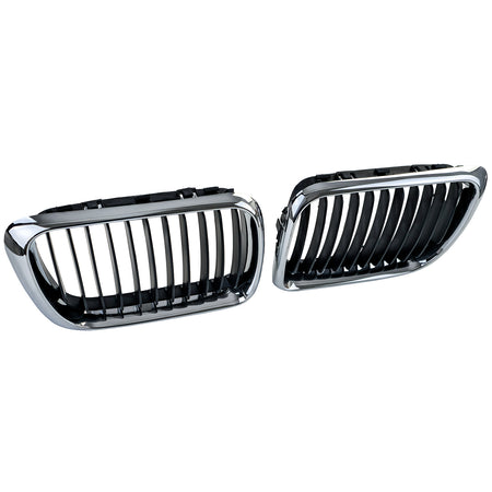 Griglia Sportiva Nera Cromo per BMW Serie 3 E36 Facelift 1996-2000