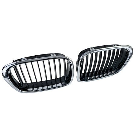 Griglia Anteriore Sportiva Nera e Cromata per BMW Serie 5 E39 Berlina e Touring