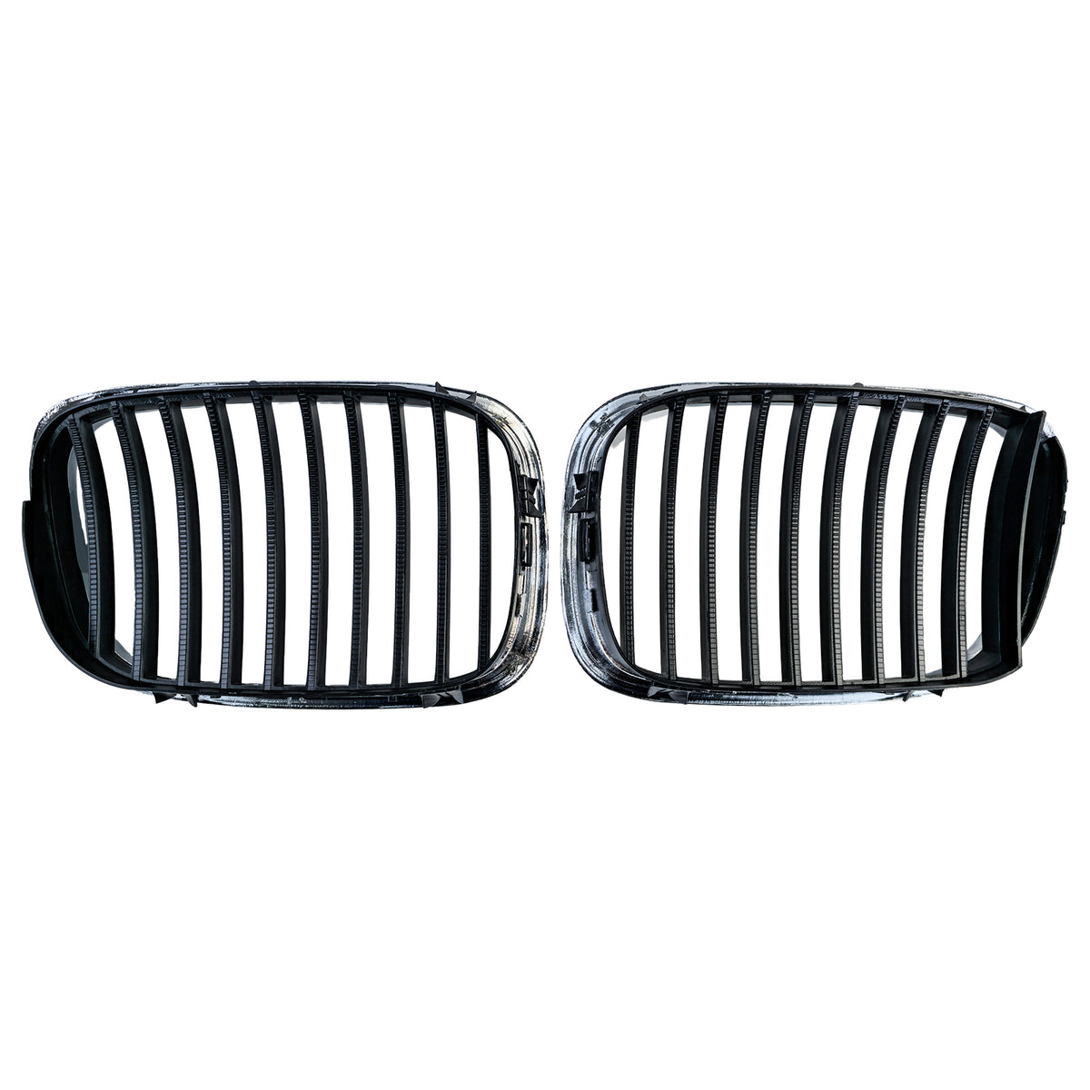 Griglia Anteriore Sportiva Nera e Cromata per BMW Serie 5 E39 Berlina e Touring