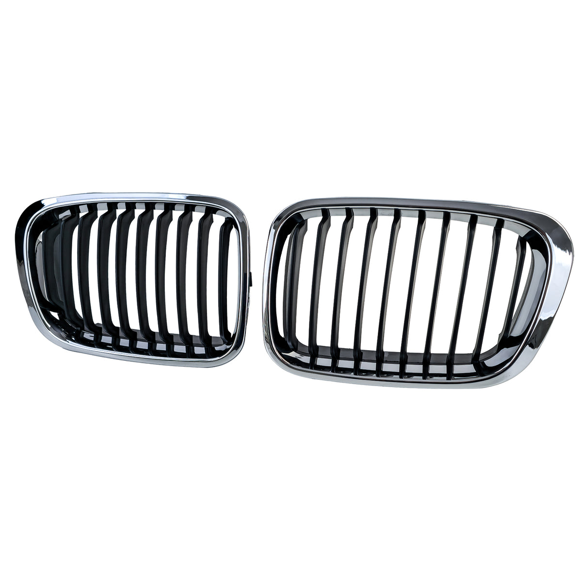 Griglia Sportiva Nera con Cromatura per BMW Serie 3 E46 Touring 1998-2001