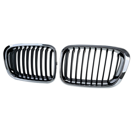 Griglia Sportiva Nera con Cromatura per BMW Serie 3 E46 Touring 1998-2001