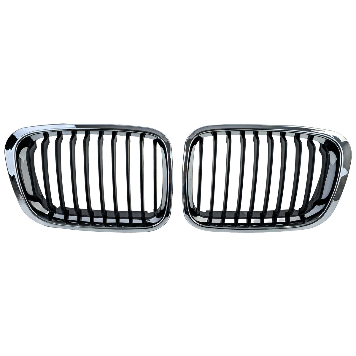 Griglia Sportiva Nera con Cromatura per BMW Serie 3 E46 Touring 1998-2001
