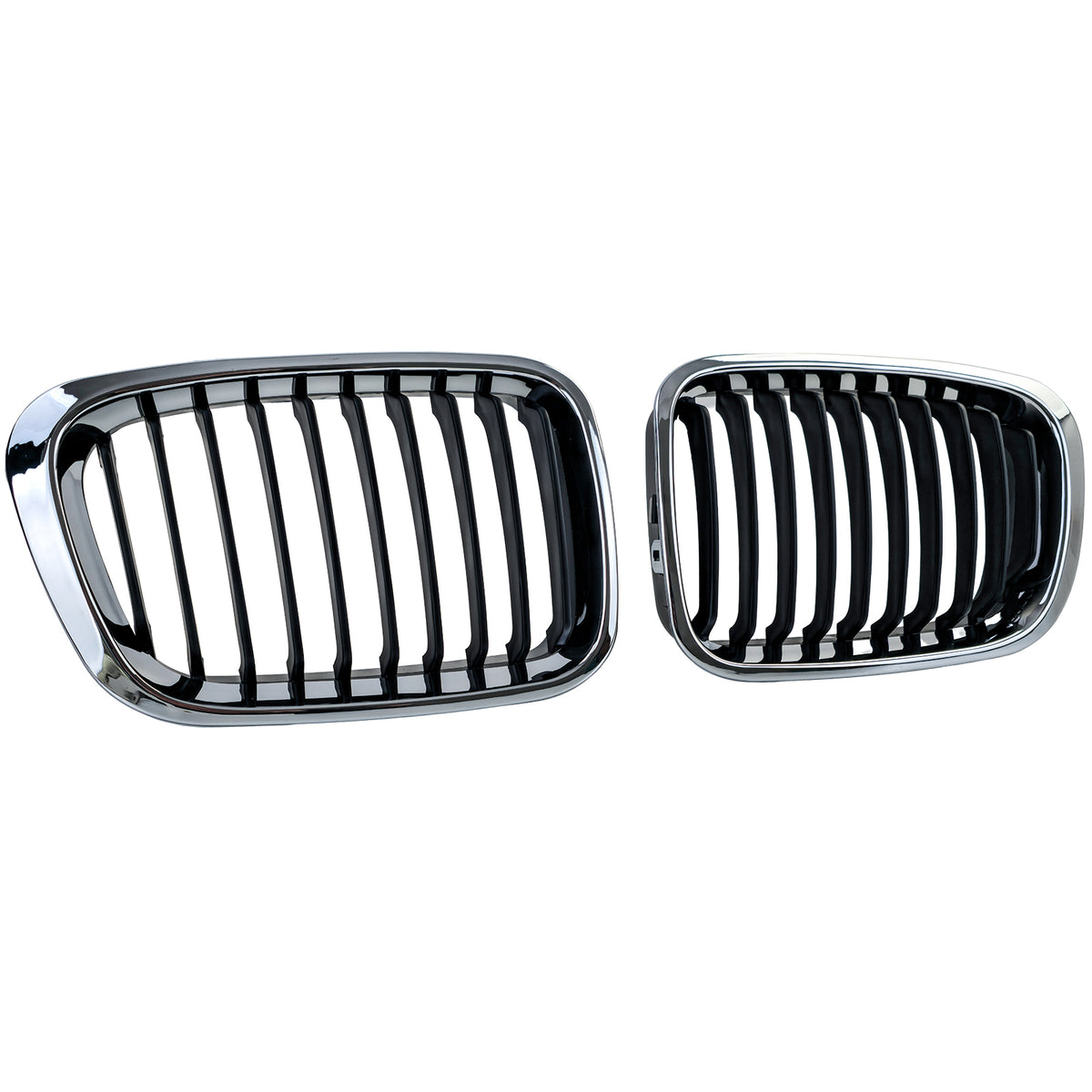 Griglia Sportiva Nera con Cromatura per BMW Serie 3 E46 Touring 1998-2001
