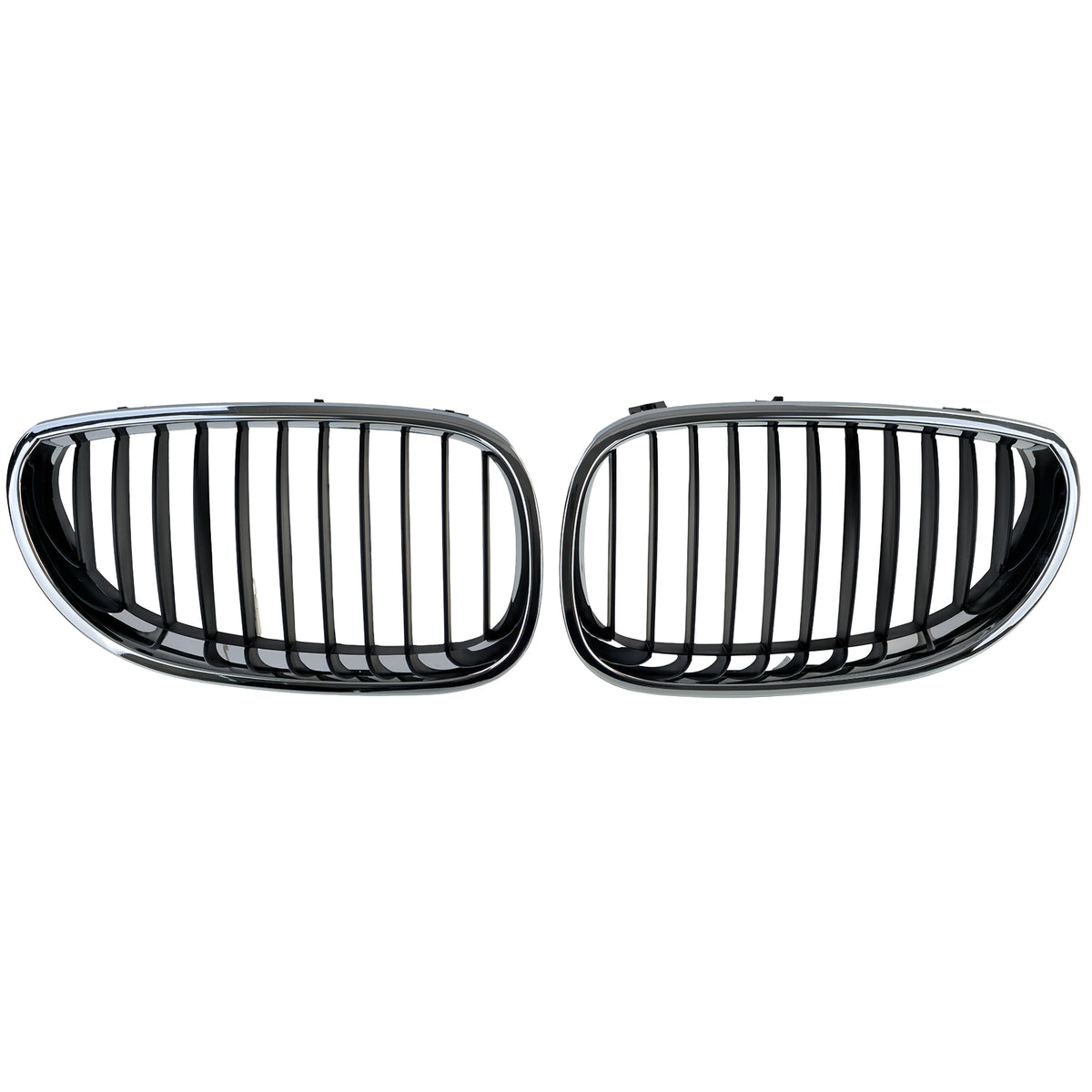 Griglia Sportiva Nera Cromata per BMW Serie 5 E60 E61 (2003-2010)