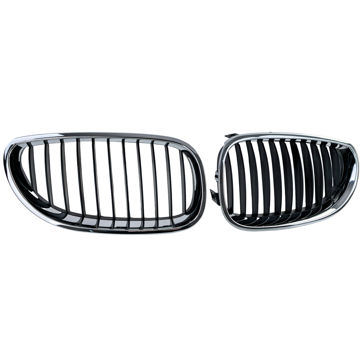 Griglia Sportiva Nera Cromata per BMW Serie 5 E60 E61 (2003-2010)