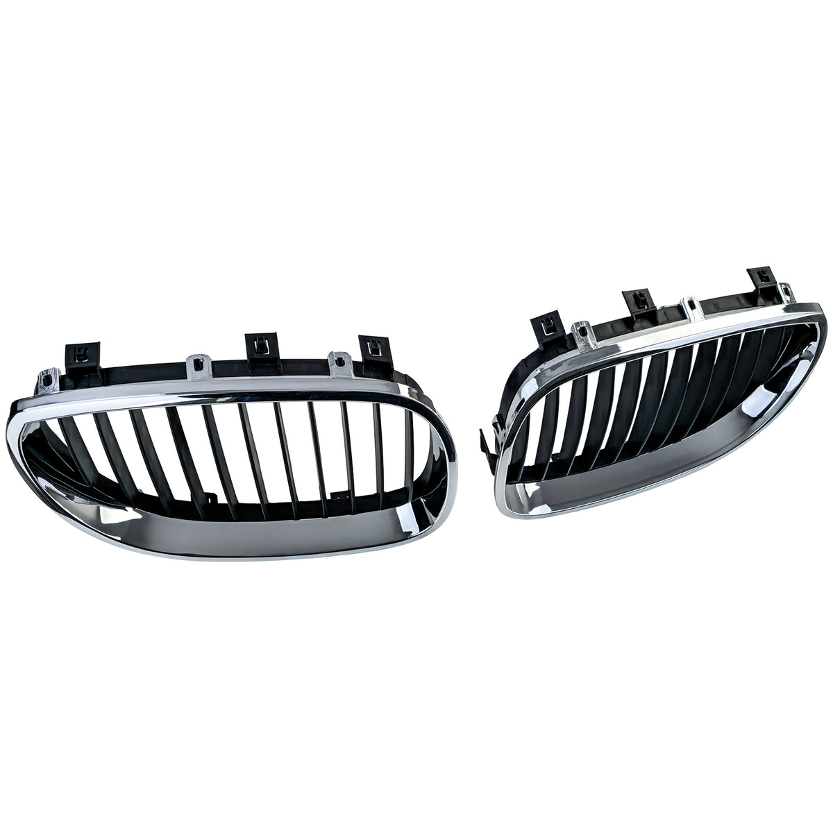 Griglia Sportiva Nera Cromata per BMW Serie 5 E60 E61 (2003-2010)