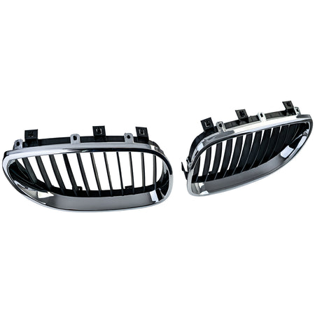 Griglia Sportiva Nera Cromata per BMW Serie 5 E60 E61 (2003-2010)