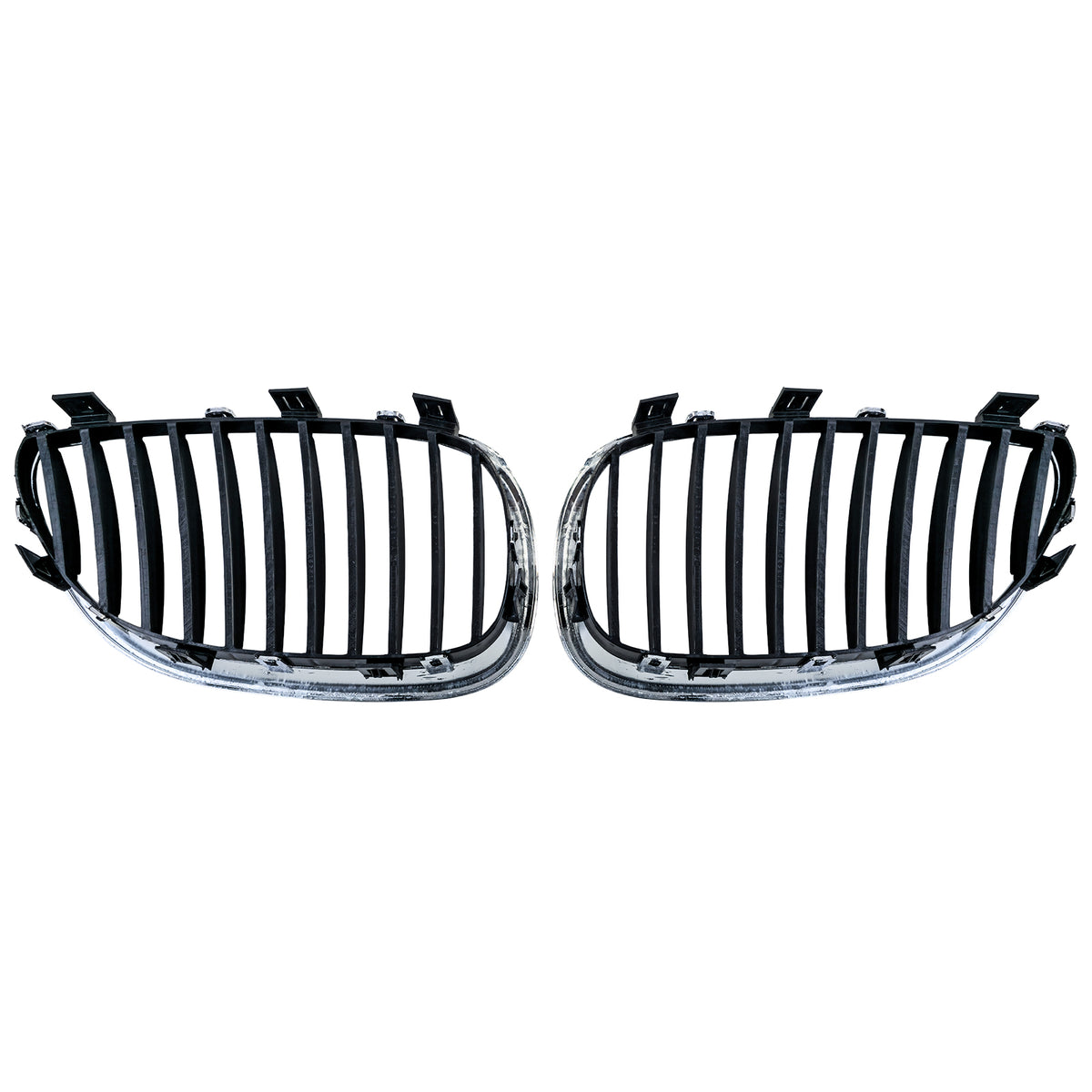 Griglia Sportiva Nera Cromata per BMW Serie 5 E60 E61 (2003-2010)