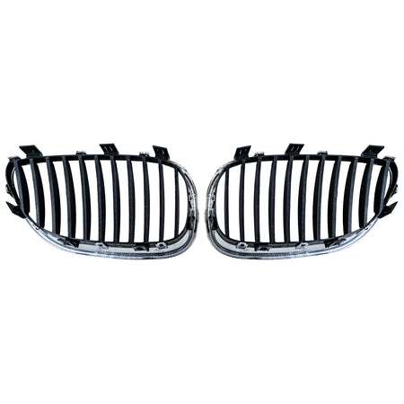 Griglia Sportiva Nera Cromata per BMW Serie 5 E60 E61 (2003-2010)