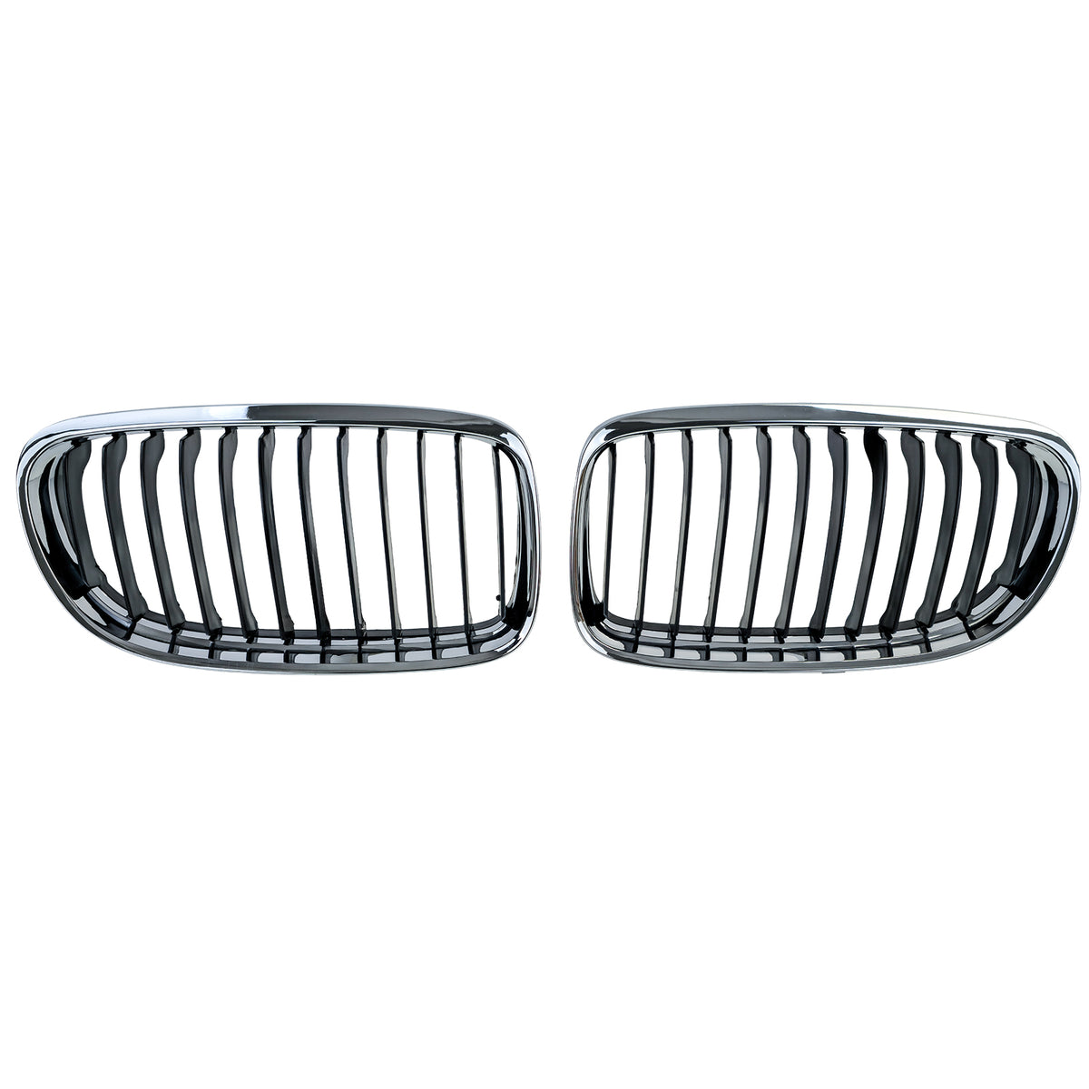 Griglia Sportiva Nera con Cromature per BMW Serie 3 E90 E91 (2008-2012)