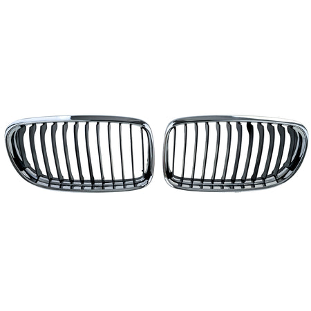 Griglia Sportiva Nera con Cromature per BMW Serie 3 E90 E91 (2008-2012)