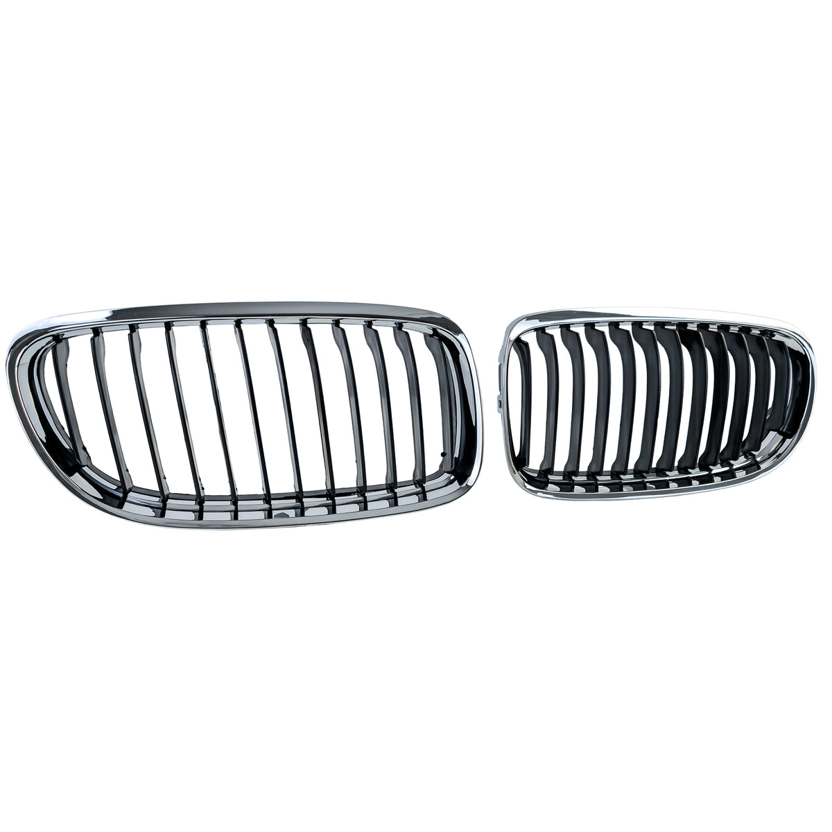 Griglia Sportiva Nera con Cromature per BMW Serie 3 E90 E91 (2008-2012)