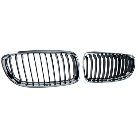 Griglia Sportiva Nera con Cromature per BMW Serie 3 E90 E91 (2008-2012)