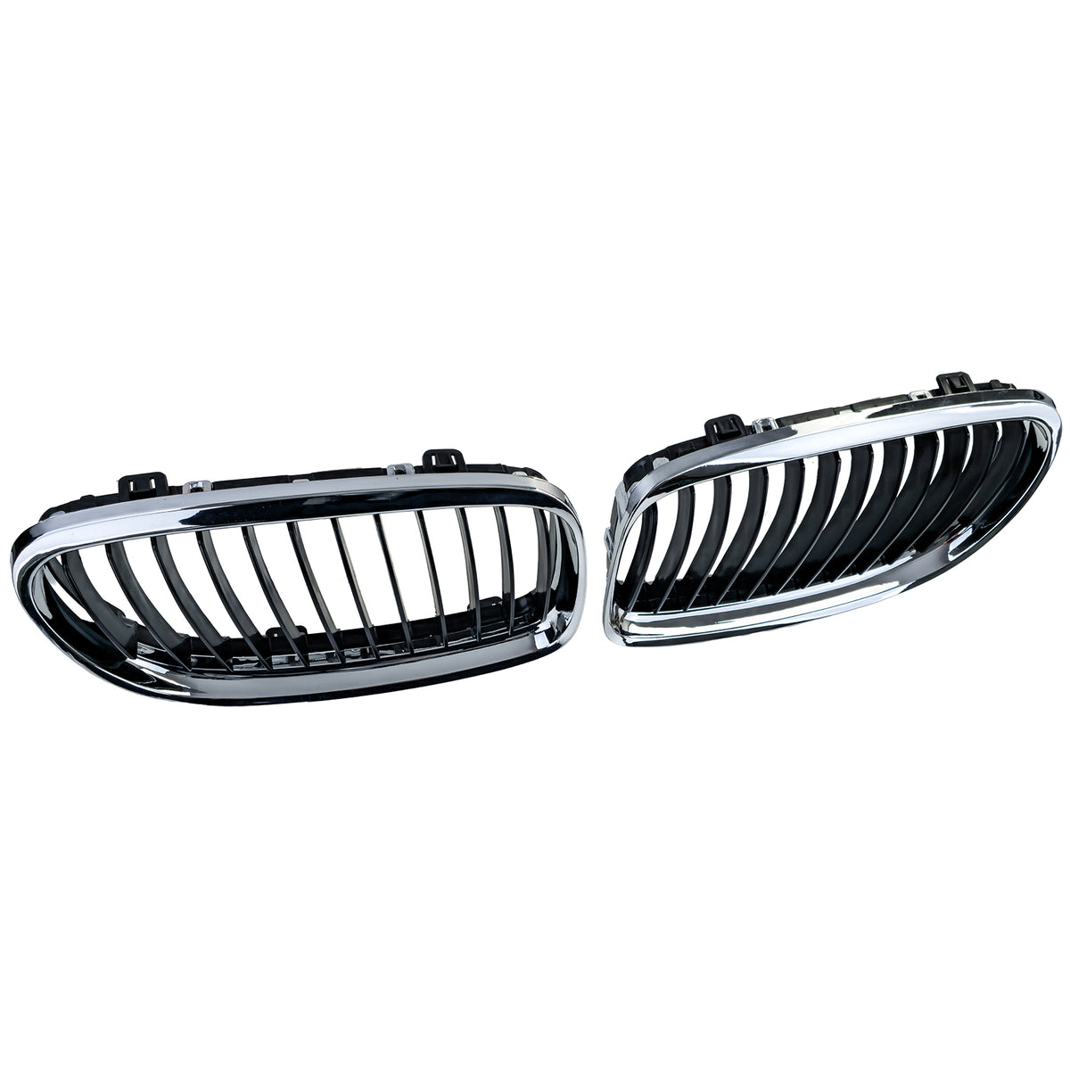 Griglia Sportiva Nera con Cromature per BMW Serie 3 E90 E91 (2008-2012)