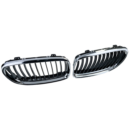 Griglia Sportiva Nera con Cromature per BMW Serie 3 E90 E91 (2008-2012)