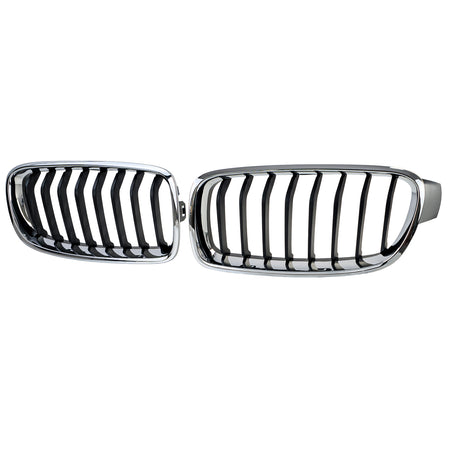 Griglia Anteriore Sportiva Nera/Cromata per BMW Serie 3 F30 F31 (2011-2019)