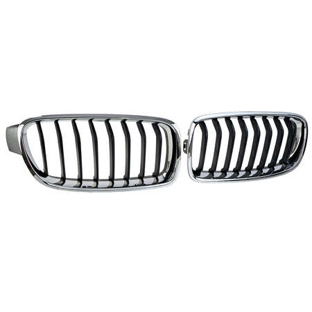 Griglia Anteriore Sportiva Nera/Cromata per BMW Serie 3 F30 F31 (2011-2019)