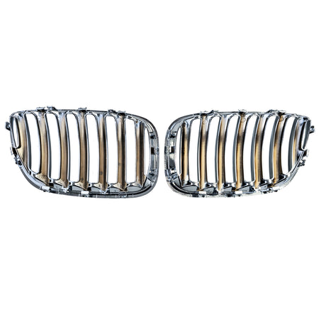 Griglia Sportiva Anteriore Cromata per BMW X5 E53 1999-2003