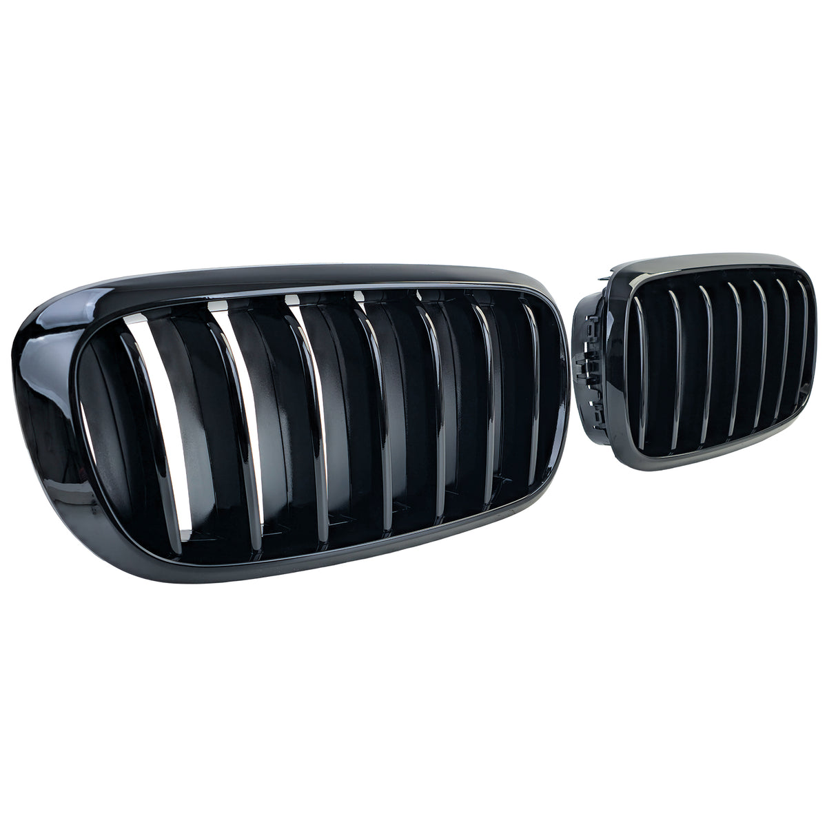 Griglia Anteriore Sportiva Nera Lucida per BMW X5 F15 e X6 F16 2013-2019
