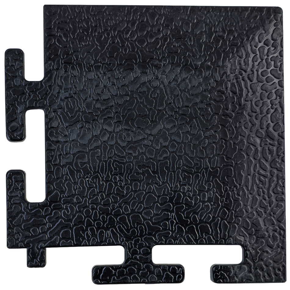 RAMROXX Eckstück per Fliesen PVC 6X6 Cm Nero per Uso Universale Esterno Auto