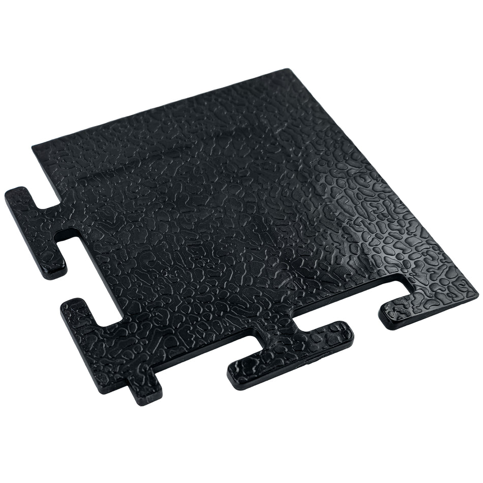 RAMROXX Eckstück per Fliesen PVC 6X6 Cm Nero per Uso Universale Esterno Auto