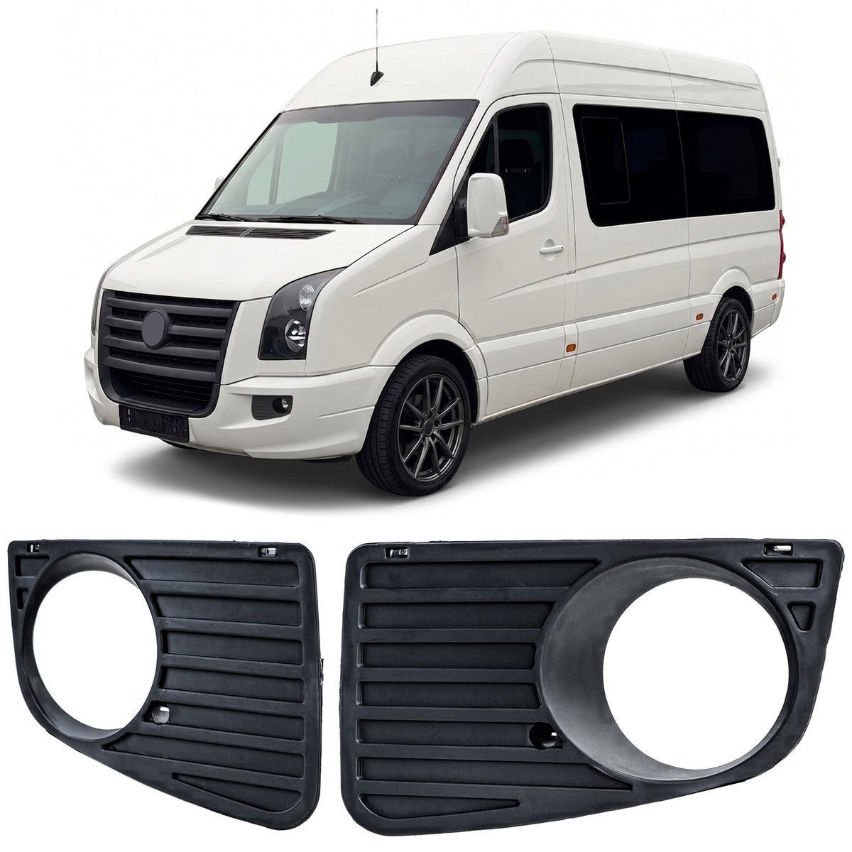 Fendinebbia Copertura Destra Sinistra per Volkswagen Crafter 30-50 2E 06-16