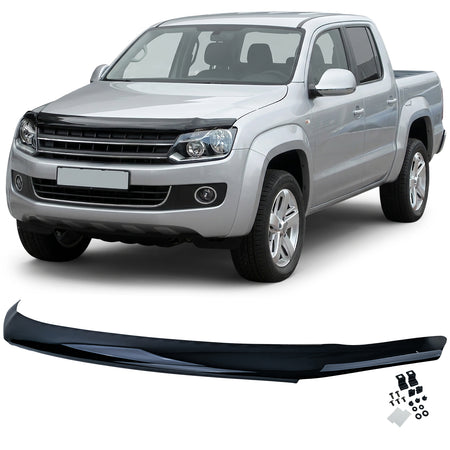 Cofano Protezione Contro Scheggiature Nero Lucido per Volkswagen Amarok