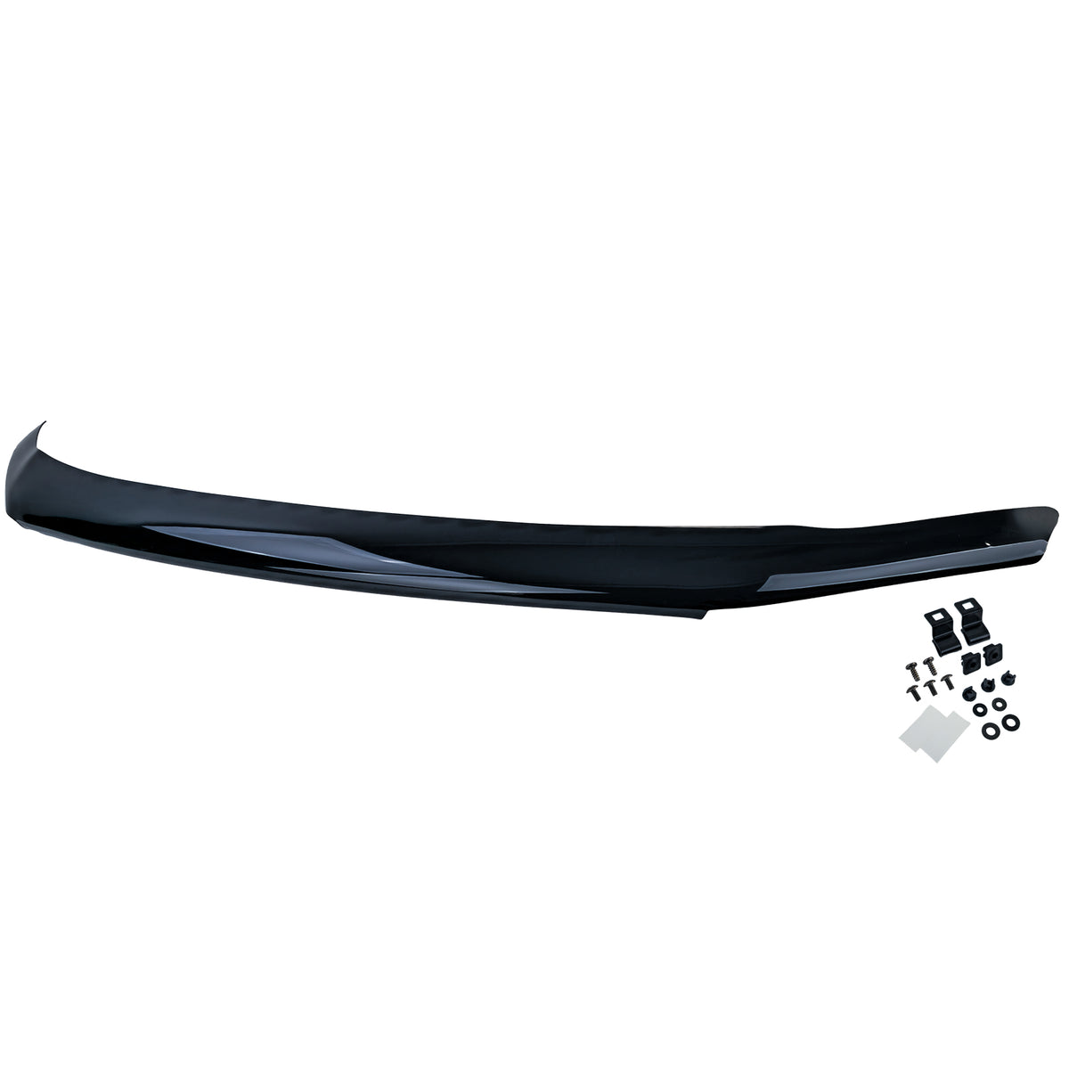 Cofano Protezione Contro Scheggiature Nero Lucido per Volkswagen Amarok