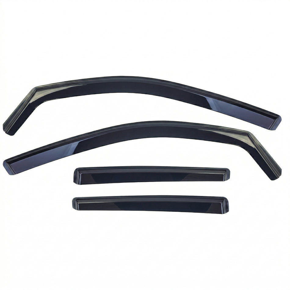 Deflettori Aria 2 Pezzi Neri per Mercedes GLK X204 (2008-2015)