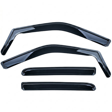 Deflettori Aria 2 Pezzi Neri per Ford F150 2014-2020, Montaggio Facile