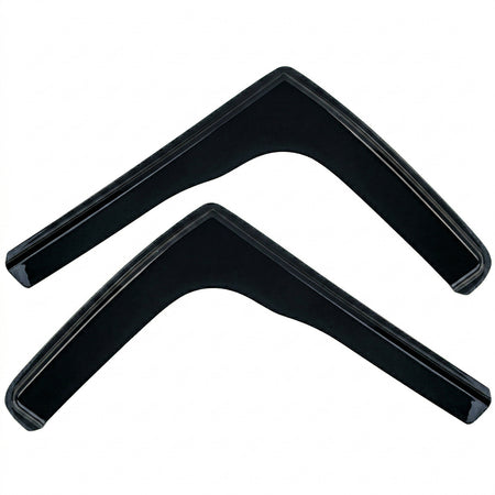 Deflettori Aria 2 Pezzi Neri per Ford Transit Custom 2012-2023, Montaggio Facile