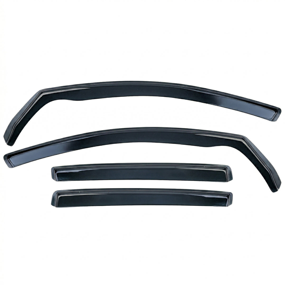 Deflettori Aria 4 Pezzi Neri per Volkswagen Golf 5 (2004-2009)