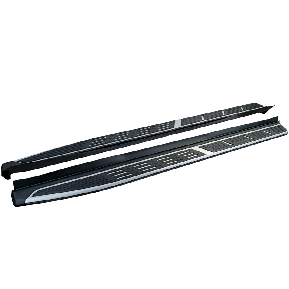 Pedane Laterali Protezione Laterale OE Style2 Nero Alluminio per Peugeot 3008