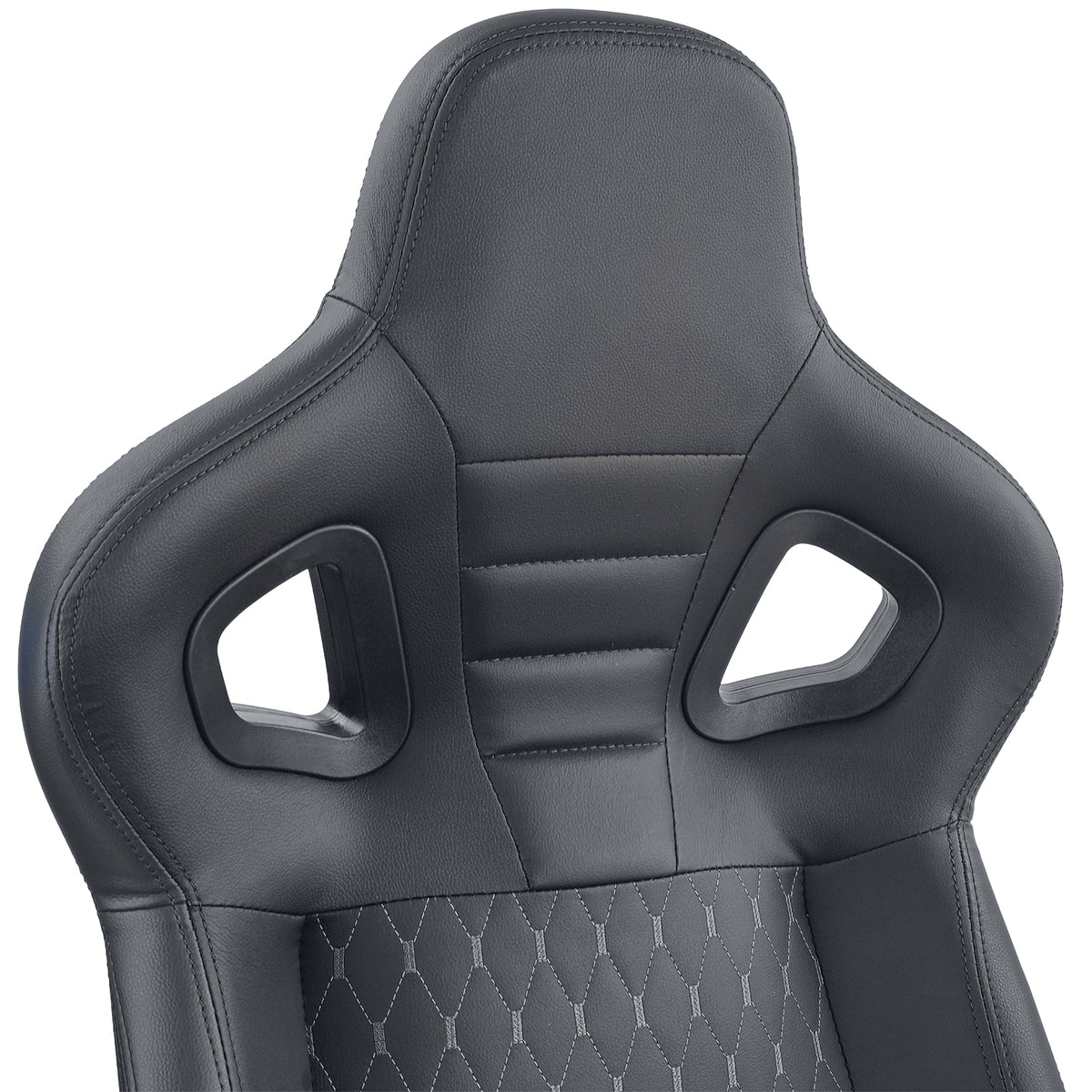 Sedile Sportivo Route Nero Sim Rig Racing Renn Simulator Gaming Sitz con Slider