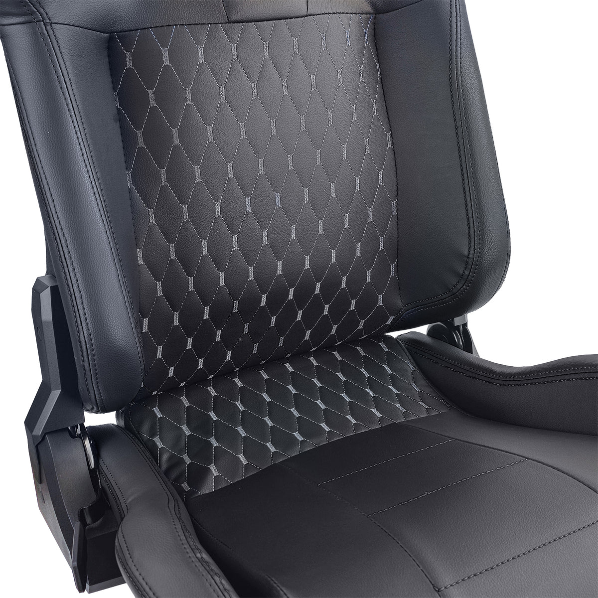 Sedile Sportivo Route Nero Sim Rig Racing Renn Simulator Gaming Sitz con Slider