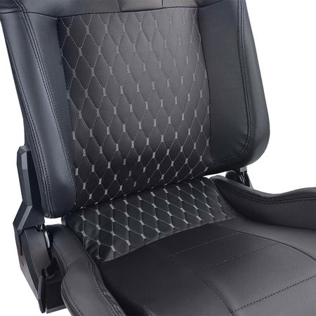 Sedile Sportivo Route Nero Sim Rig Racing Renn Simulator Gaming Sitz con Slider