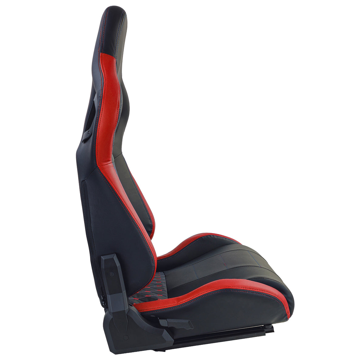 Sedile Sportivo Route Nero Rosso Sim Rig Racing Renn Simulator Gaming Sitz