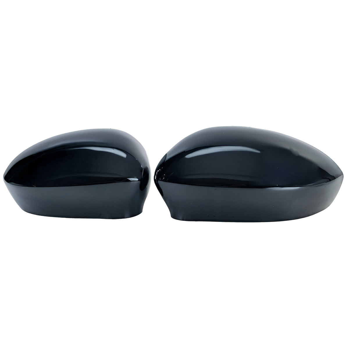 Copertura Specchietti Nero Lucido per Fiat 500 2007-2020, Abarth 500, 500C