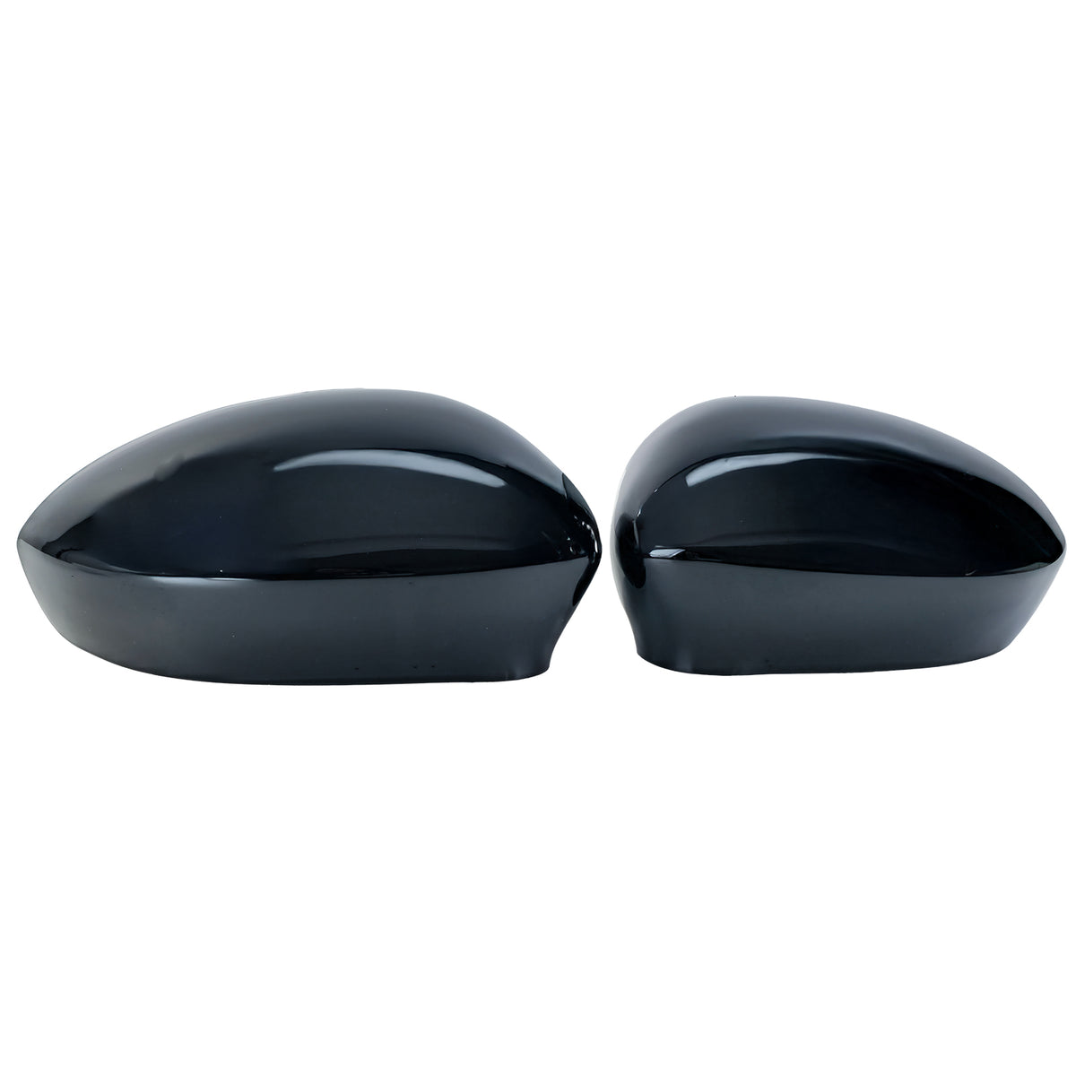 Copertura Specchietti Nero Lucido per Fiat 500 2007-2020, Abarth 500, 500C