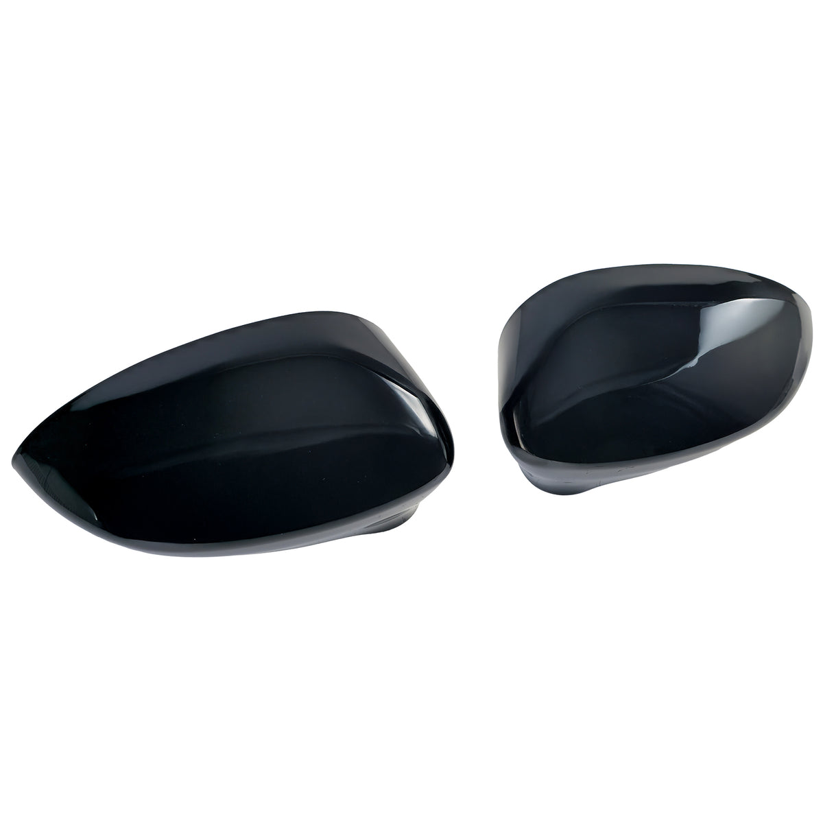 Copertura Specchietti Nero Lucido per Fiat 500 2007-2020, Abarth 500, 500C