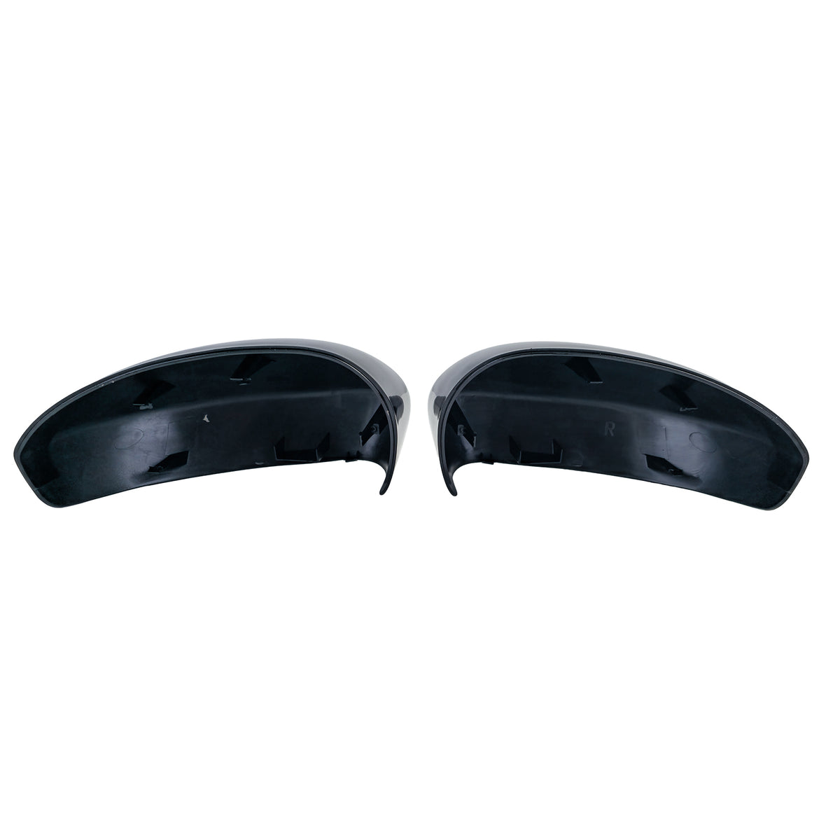 Copertura Specchietti Nero Lucido per Fiat 500 2007-2020, Abarth 500, 500C