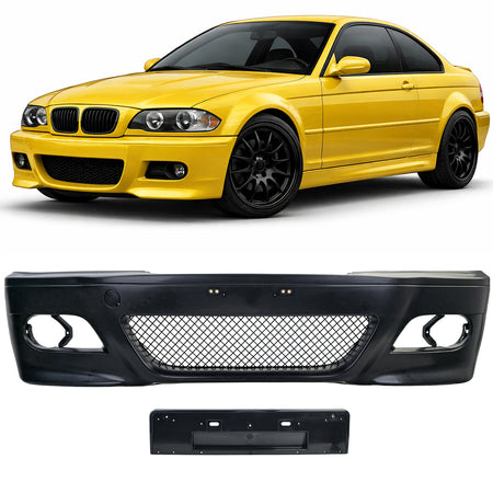 Paraurti Anteriore Sport con ABE per BMW Serie 3 E46 (Coupé, Cabrio) 1999-2007