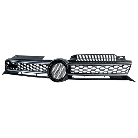 Griglia Sportiva Nera Lucida con Dettagli Cromati per Volkswagen Golf 6 GTI