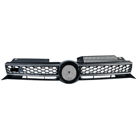 Griglia Sportiva Nera Lucida con Dettagli Cromati per Volkswagen Golf 6 GTI