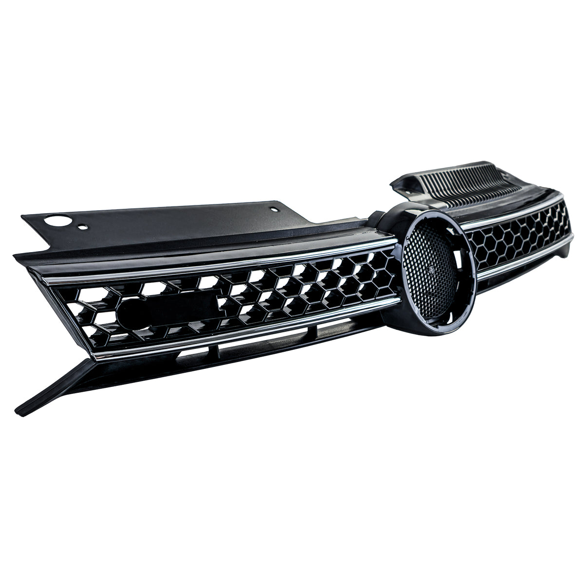 Griglia Sportiva Nera Lucida con Dettagli Cromati per Volkswagen Golf 6 GTI
