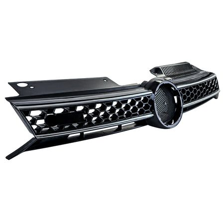 Griglia Sportiva Nera Lucida con Dettagli Cromati per Volkswagen Golf 6 GTI