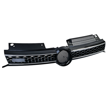 Griglia Sportiva Nera Lucida con Dettagli Cromati per Volkswagen Golf 6 GTI